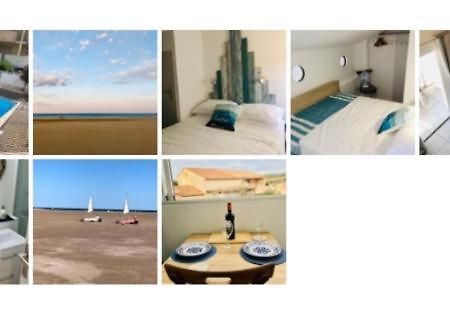 Stylish Studio Close To Beach In Residence With Pool Narbonne Dış mekan fotoğraf