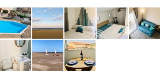 Stylish Studio Close To Beach In Residence With Pool Narbonne Dış mekan fotoğraf