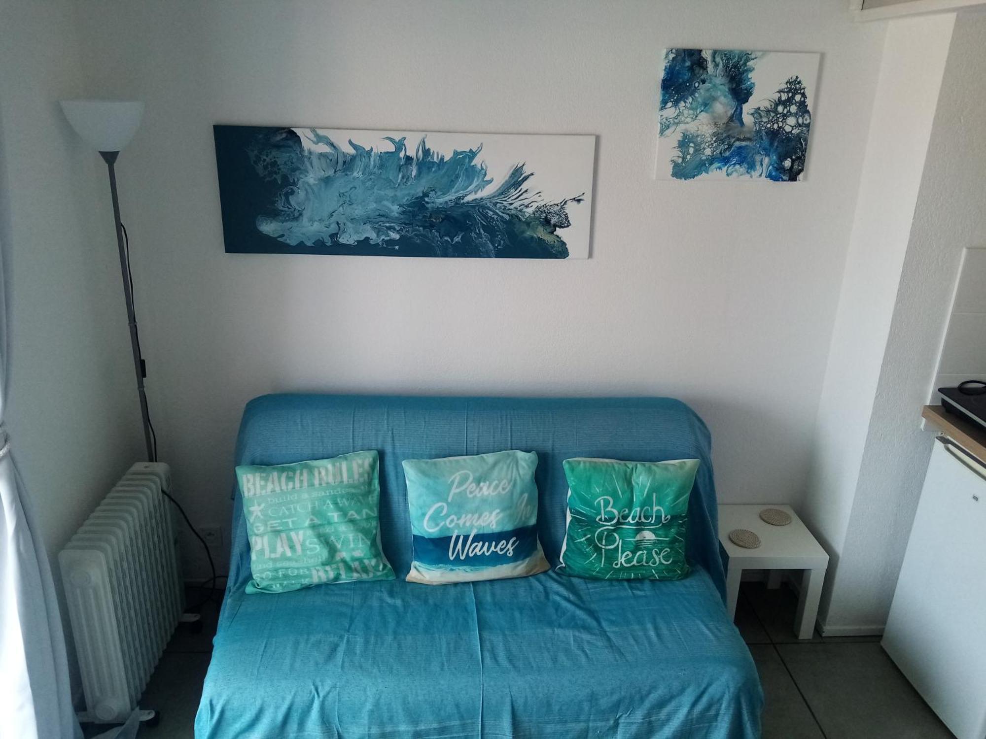 Stylish Studio Close To Beach In Residence With Pool Narbonne Dış mekan fotoğraf